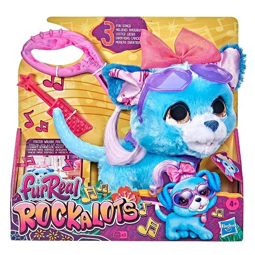 furreal rockalots musical interactive walking puppy toy 3