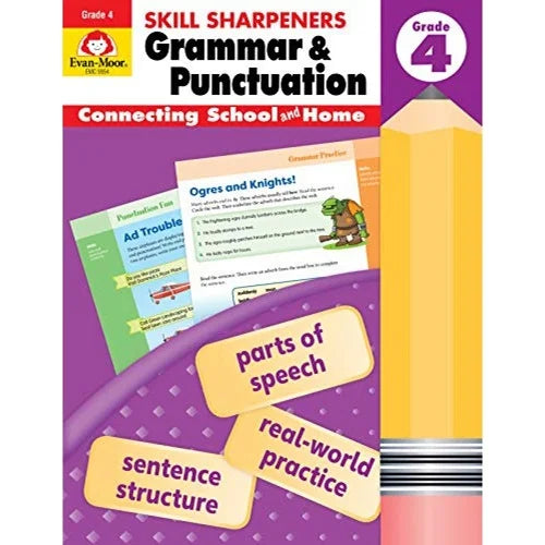 grammar & punctuation skill sharpeners grade 4