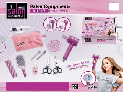 hairdresser set for girls 13 in 1 3