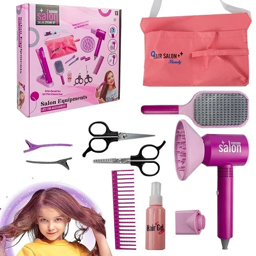 hairdresser set for girls 13 in 1 9