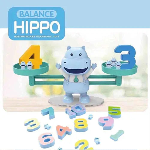 Educational Hippo Balance & Math: Fun Learning Games for Kids
