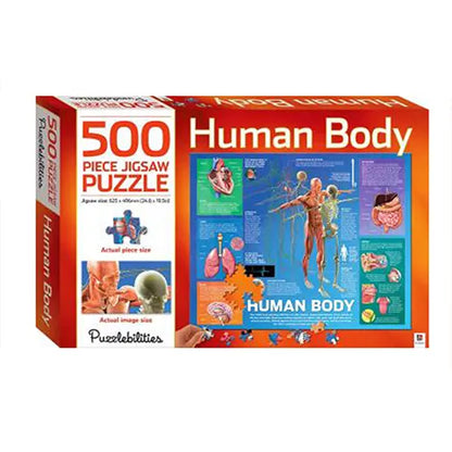 human body 500 piece jigsaw puzzle 1