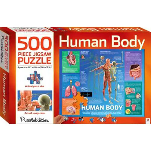 human body 500 piece jigsaw puzzle 2