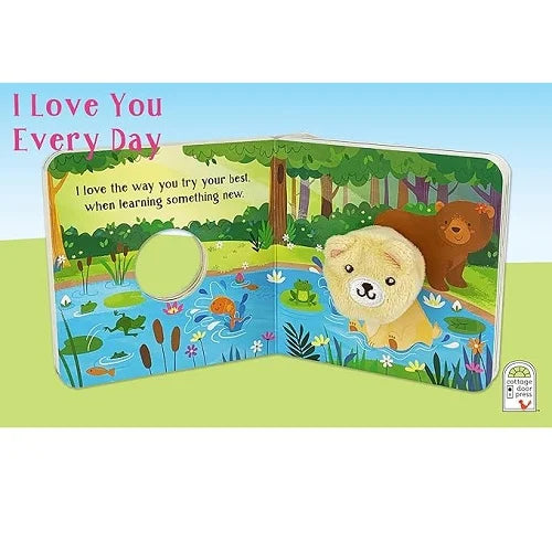 i love you every day finger puppet book 3