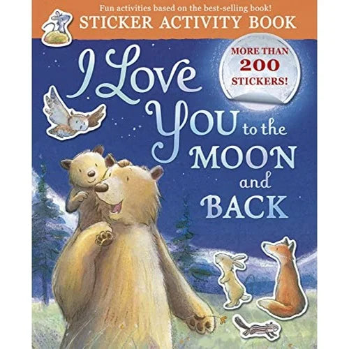 i love you to the moon and back sticker activity book 1