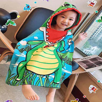 kids hooded towel 60 120 1