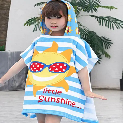 kids hooded towel 60 120 6