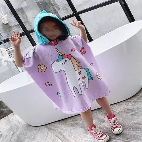 kids hooded towel 60 120 7