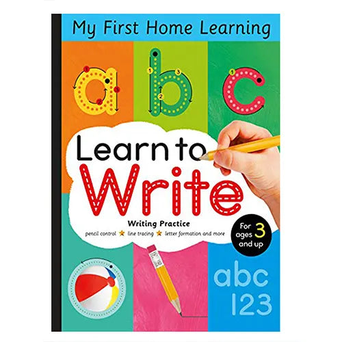 learn to write pencil control line tracing letter formation and more my first home learning 1