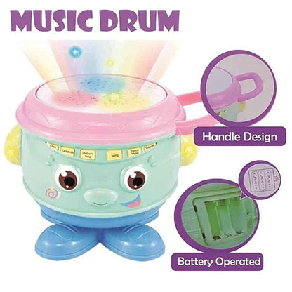 light and music baby drum 3