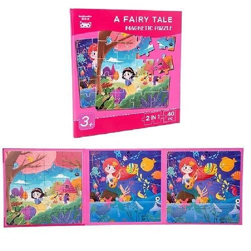 magnetic puzzle 2 in 1 foldable book for toddlers 10