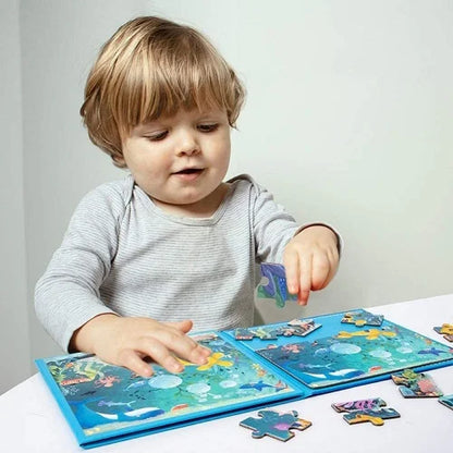 magnetic puzzle 2 in 1 foldable book for toddlers 6