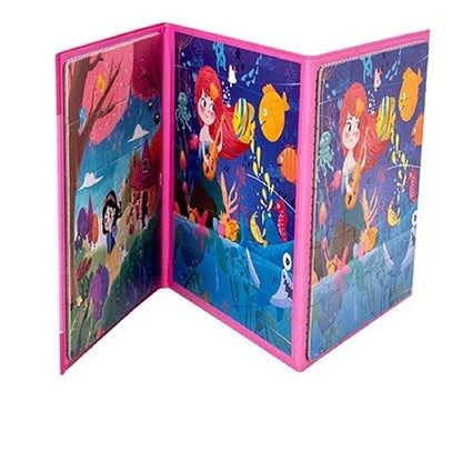 magnetic puzzle 2 in 1 foldable book for toddlers 9