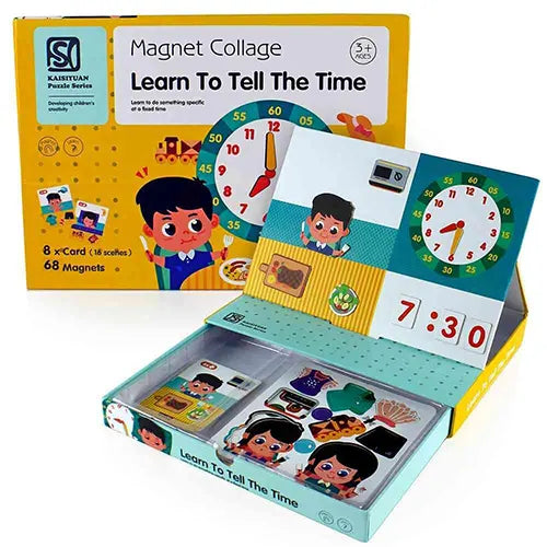 magnetic puzzle timetable 1