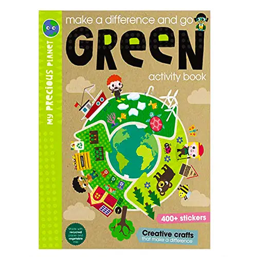 make a difference and go green activity book my precious planet 1