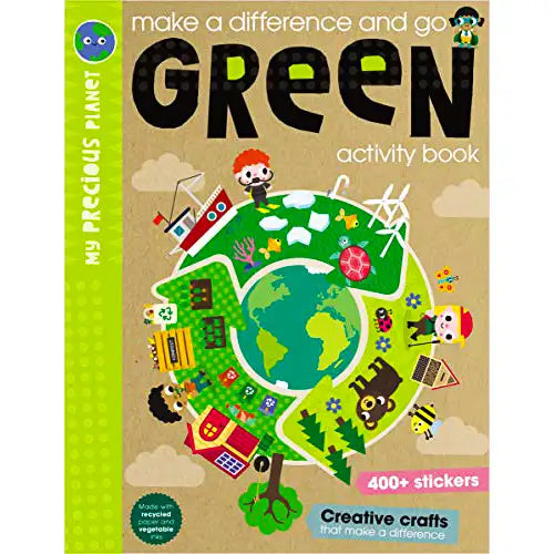 make a difference and go green activity book my precious planet 2