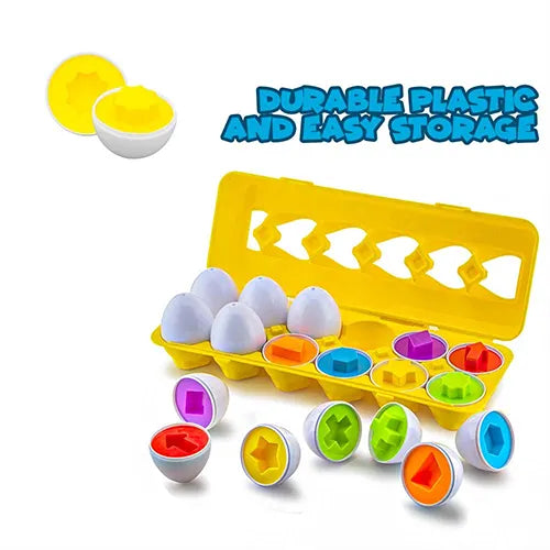 matching eggs 12 pieces 6