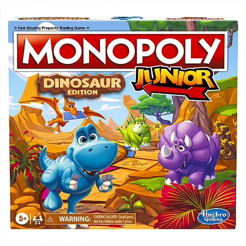 monopoly junior dinosaur game 1
