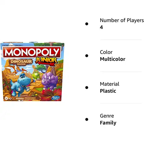 monopoly junior dinosaur game 10