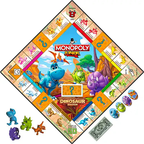 monopoly junior dinosaur game 7