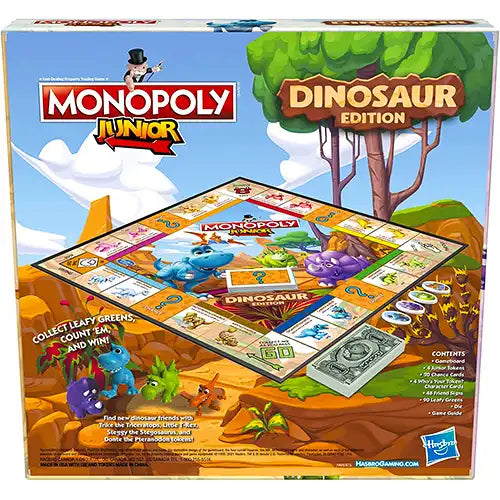 monopoly junior dinosaur game 9