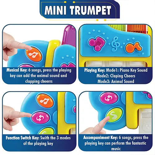 musical toy mini trumpet 11