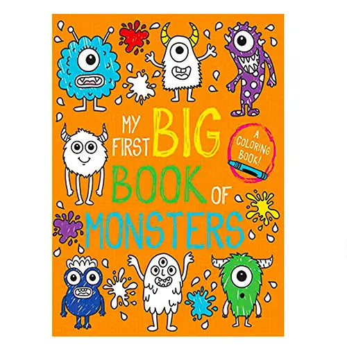 my first big book of monsters my first big book of coloring 1