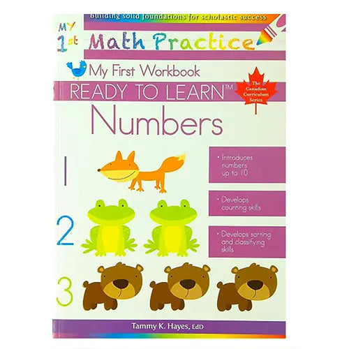 my first numbers workbook ready to learn 1