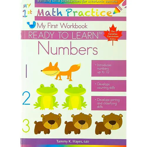 my first numbers workbook ready to learn 2