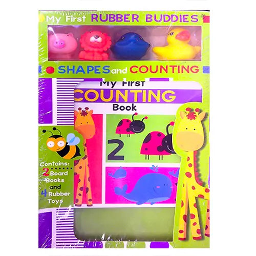 my first rubber buddies shapes and counting 1