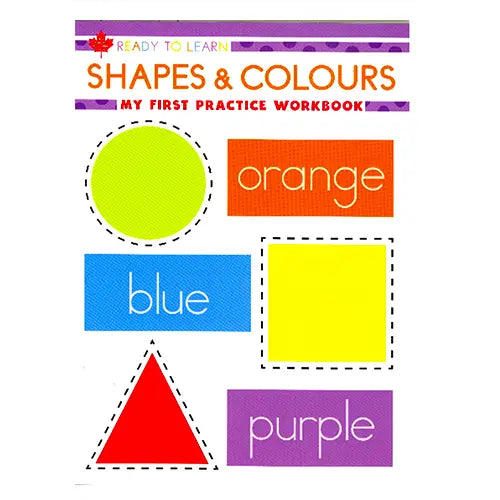 my first shapes colours practice workbook 1