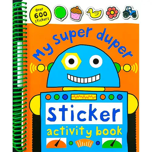 my super duper sticker activity book 2