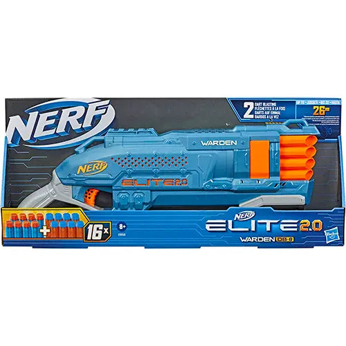 nerf elite 2.0 warden db 8 blaster 2