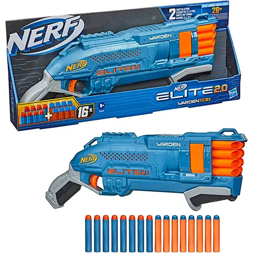 nerf elite 2.0 warden db 8 blaster 3