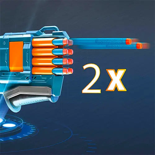 nerf elite 2.0 warden db 8 blaster 7