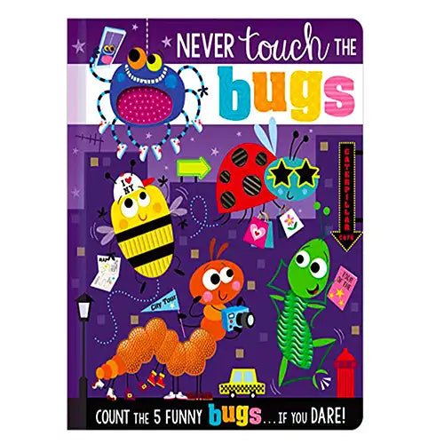 never touch the bugs count the 5 funny bugs if you dare never touch the 1