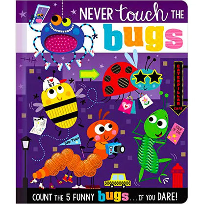 never touch the bugs count the 5 funny bugs if you dare never touch the 5