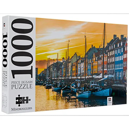 nyhavn copenhagen denmark 1000 piece jigsaw puzzle mindbogglers 2