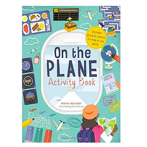 on the plane activity book 1