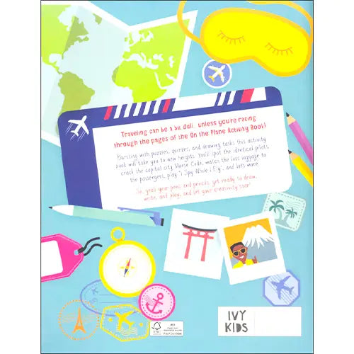 on the plane activity book 7