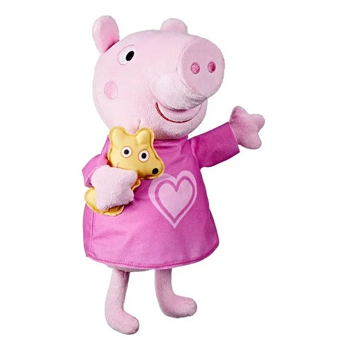 peppa s bedtime lullabies 46 cm singing plush toy original 1