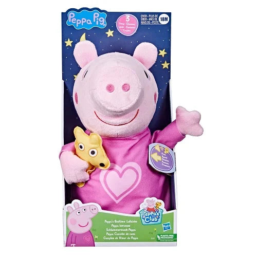 peppa s bedtime lullabies 46 cm singing plush toy original 2