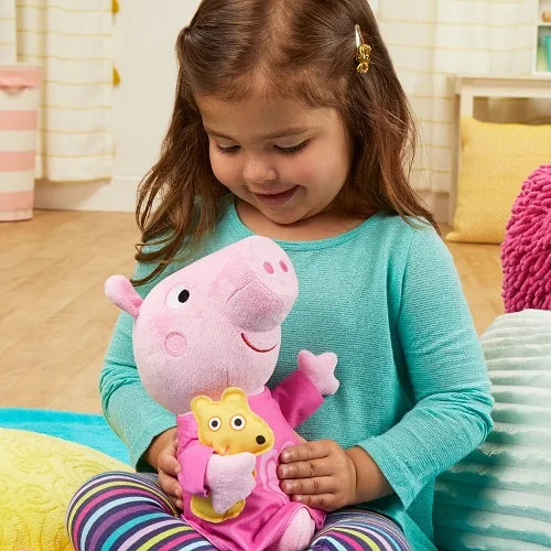 peppa s bedtime lullabies 46 cm singing plush toy original 4