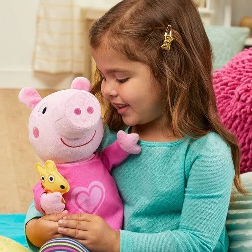 peppa s bedtime lullabies 46 cm singing plush toy original 5