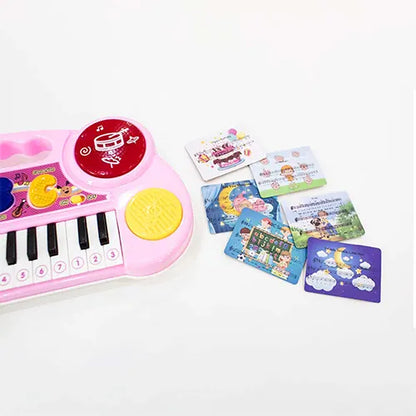 piano abc pink 8