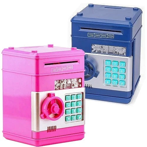 piggy bank safebox kids pretend play bank money coins 1