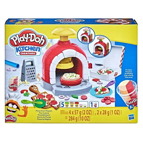 play doh kitchen creations pizza oven playset 2