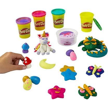 play doh magical sparkle pack 4