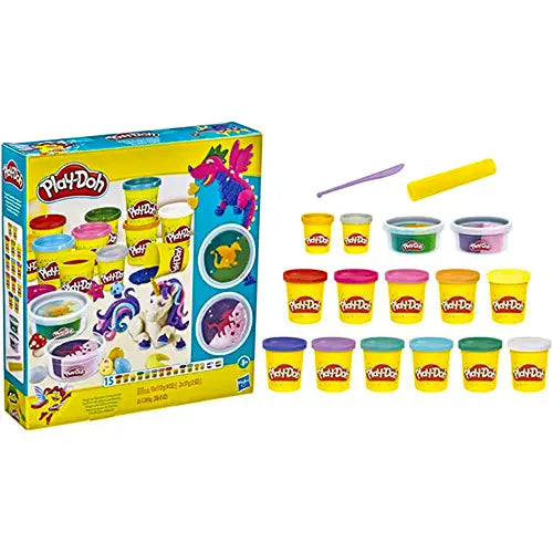 play doh magical sparkle pack 6