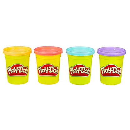 play doh pack of 4 ounce cans of assorted colors ice cream 2